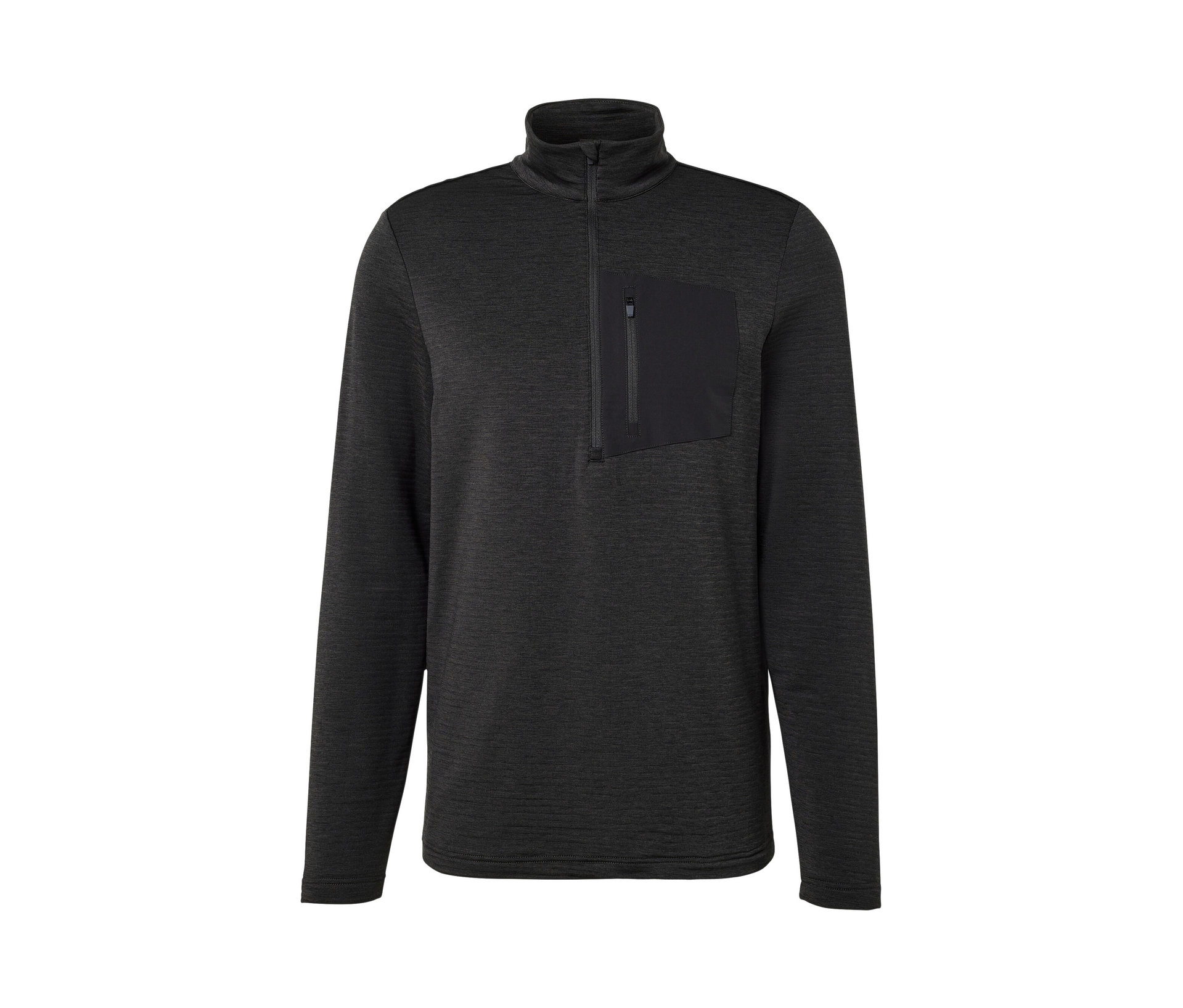Outdoor-Funktionsshirt - Herren - Gr. XL - anthrazit - anthrazit