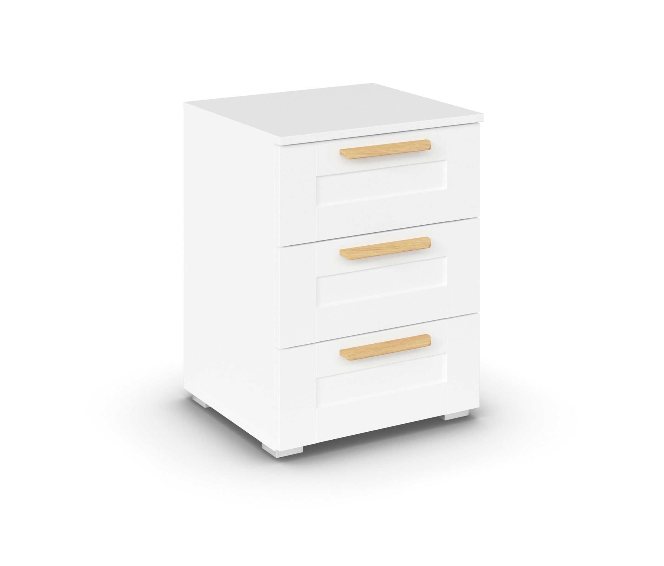 rauch Nachttisch »Aditio Country« mit 3 Schubladen - 47x42x62cm - braun - Holz