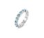 Ring Memory, aquamarin - Aquamarin