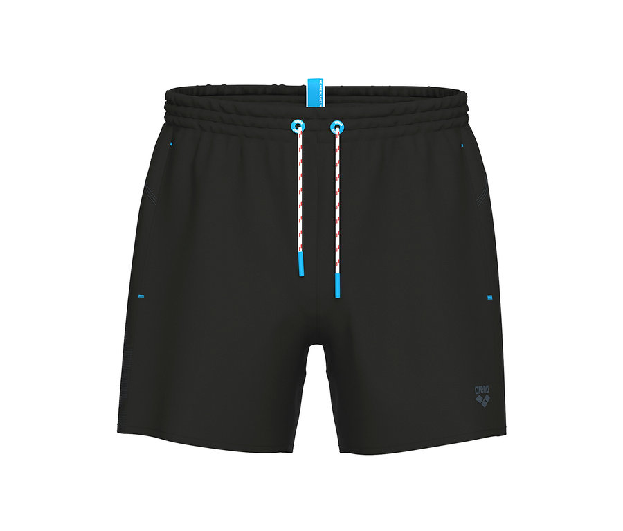 Schwarze Badeshorts der Marke Arena.