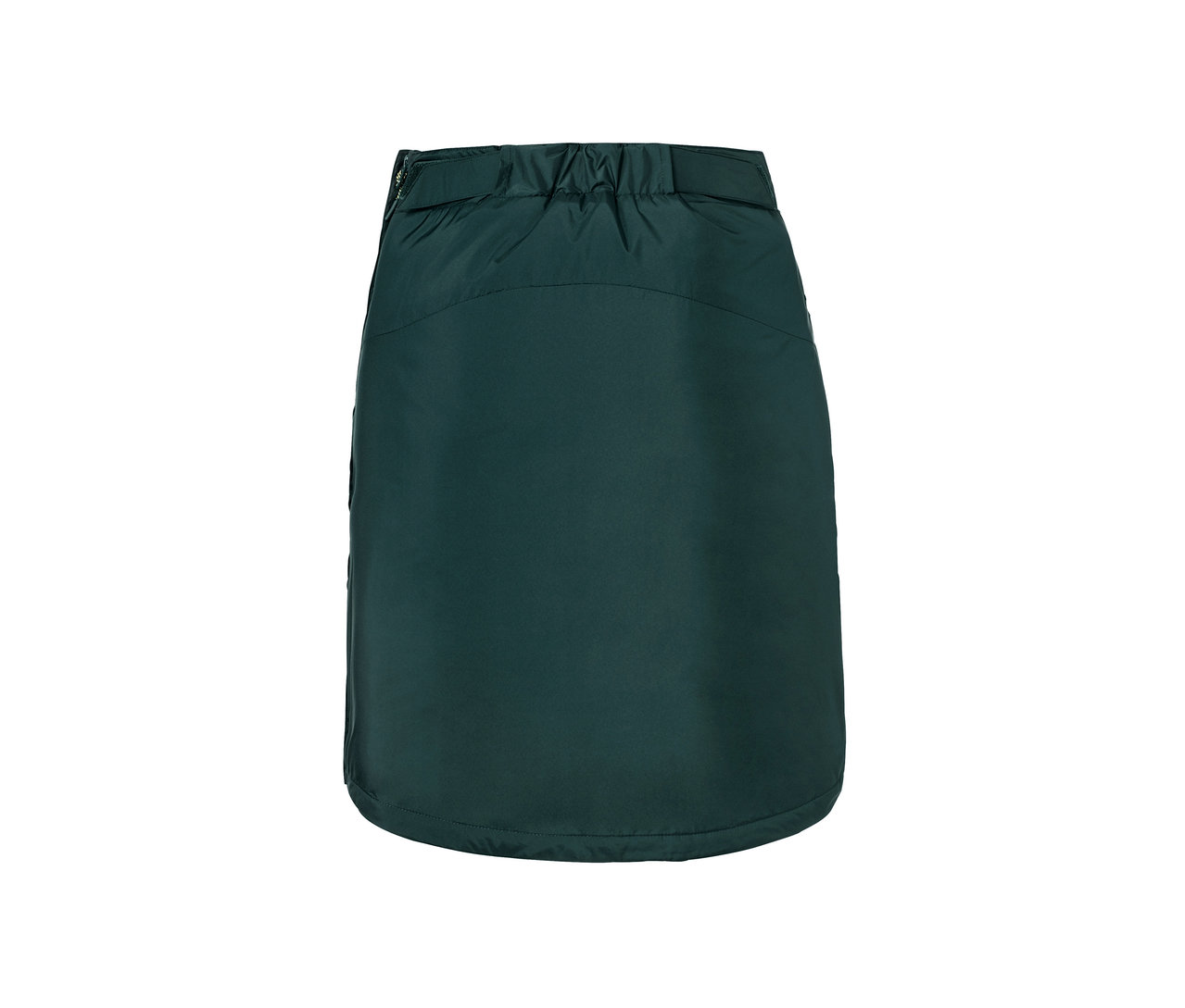 Ein grüner Thermo-Rock auf weißem Hintergrund.