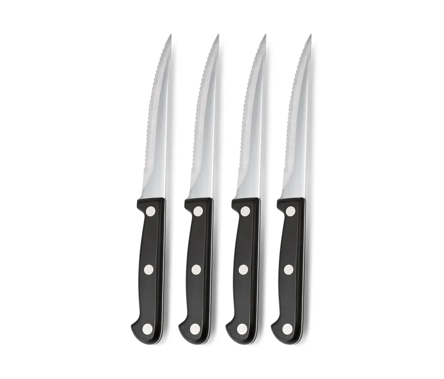 Vier Steakmesser