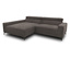 Graues DOMO collection Sofa, links.