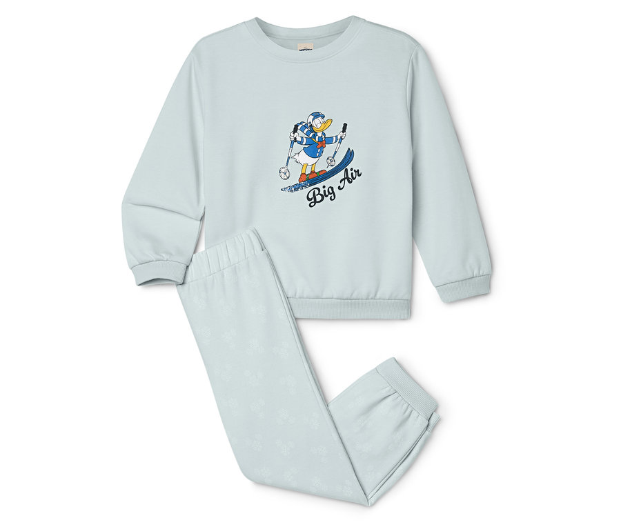 Hellblauer "Sweat-Kombi »Mickey and Friends«" mit einem Donald Duck Motiv.