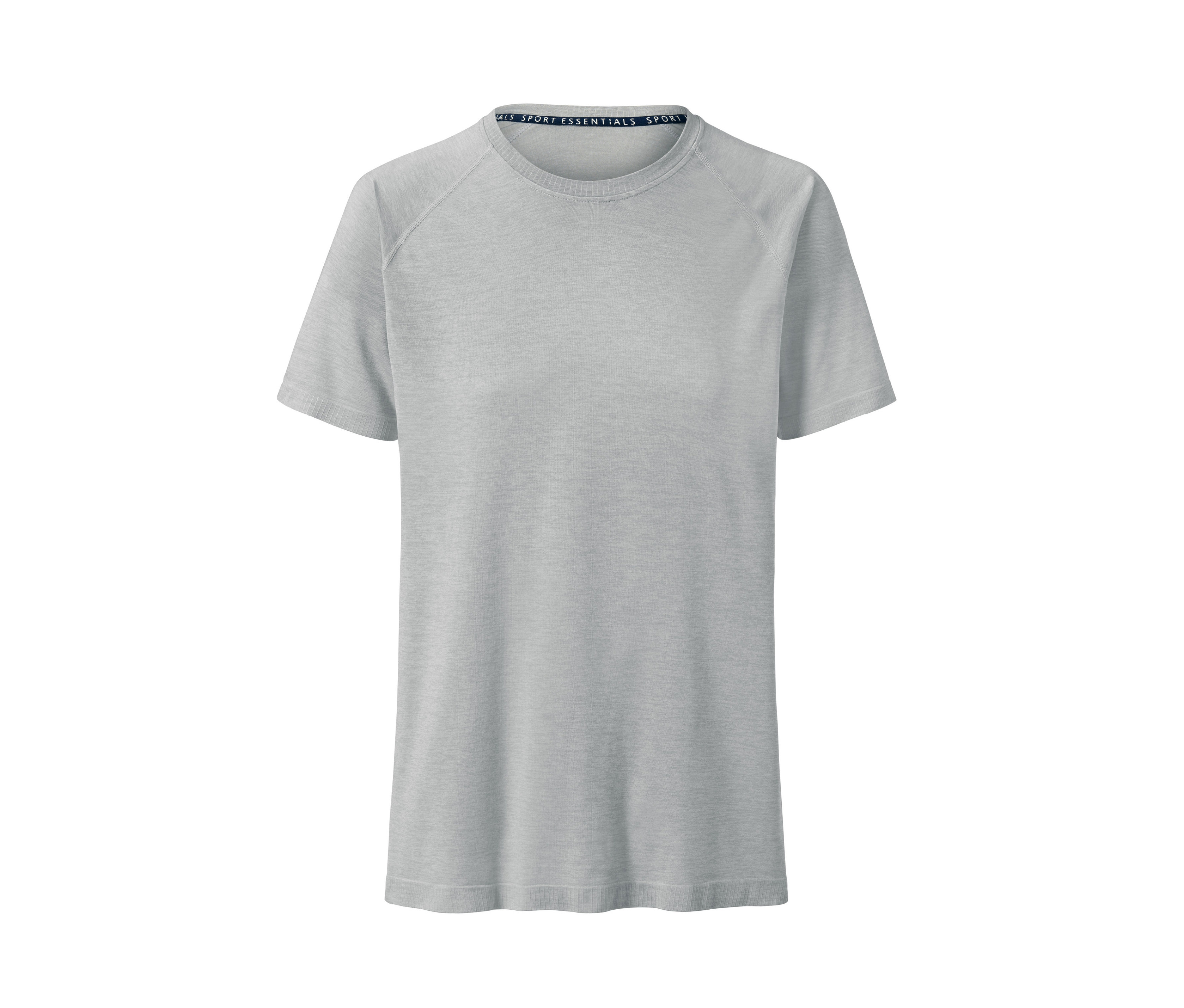 Graues Seamless-Shirt.