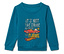 Blaues Kinder-Sweatshirt »Hot Wheels« mit Auto-Motiv.