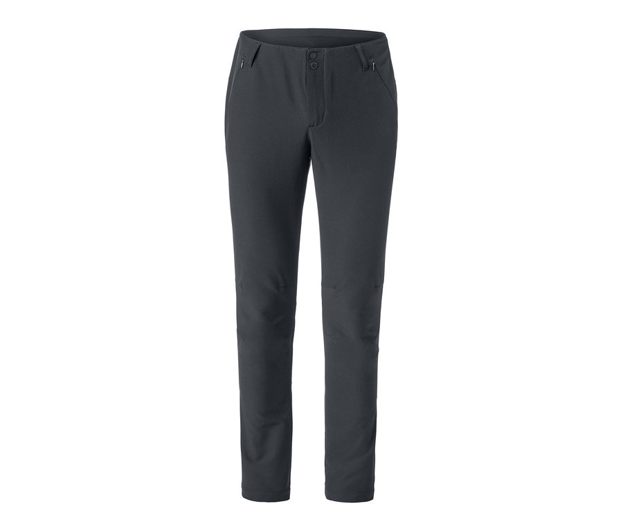 Eine schwarze Softshellhose.