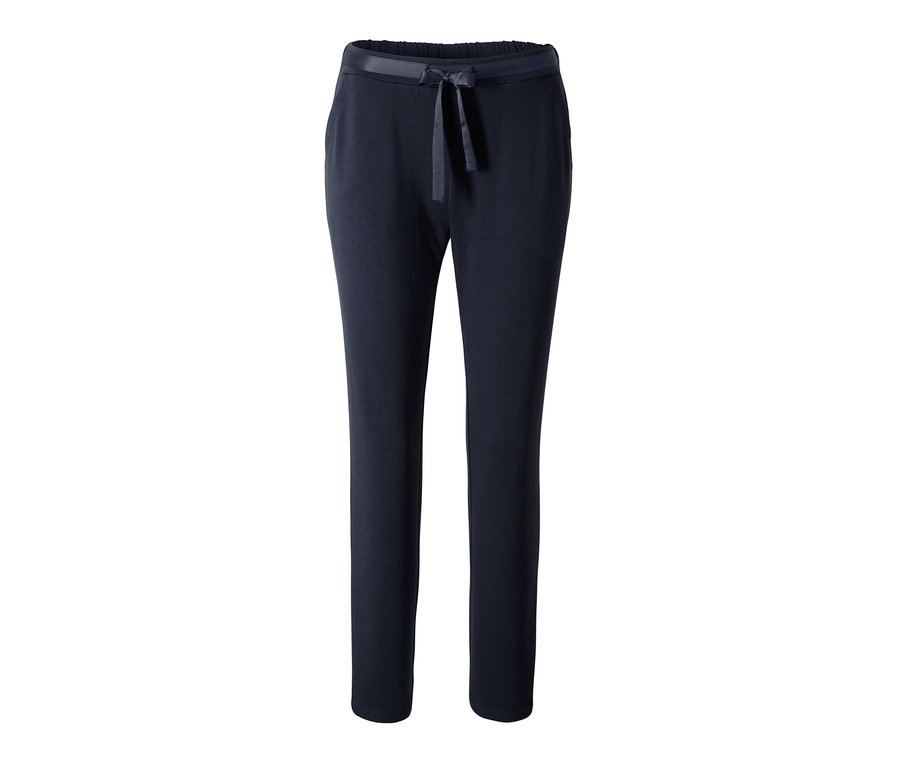 Marineblaue Loungewear-Anzug Hose.