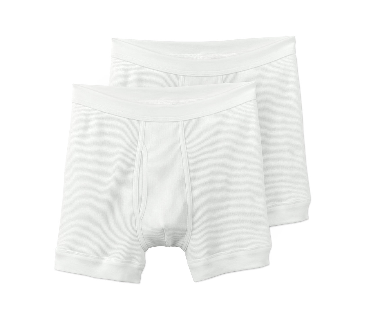 Zwei weiße Slipboxer.