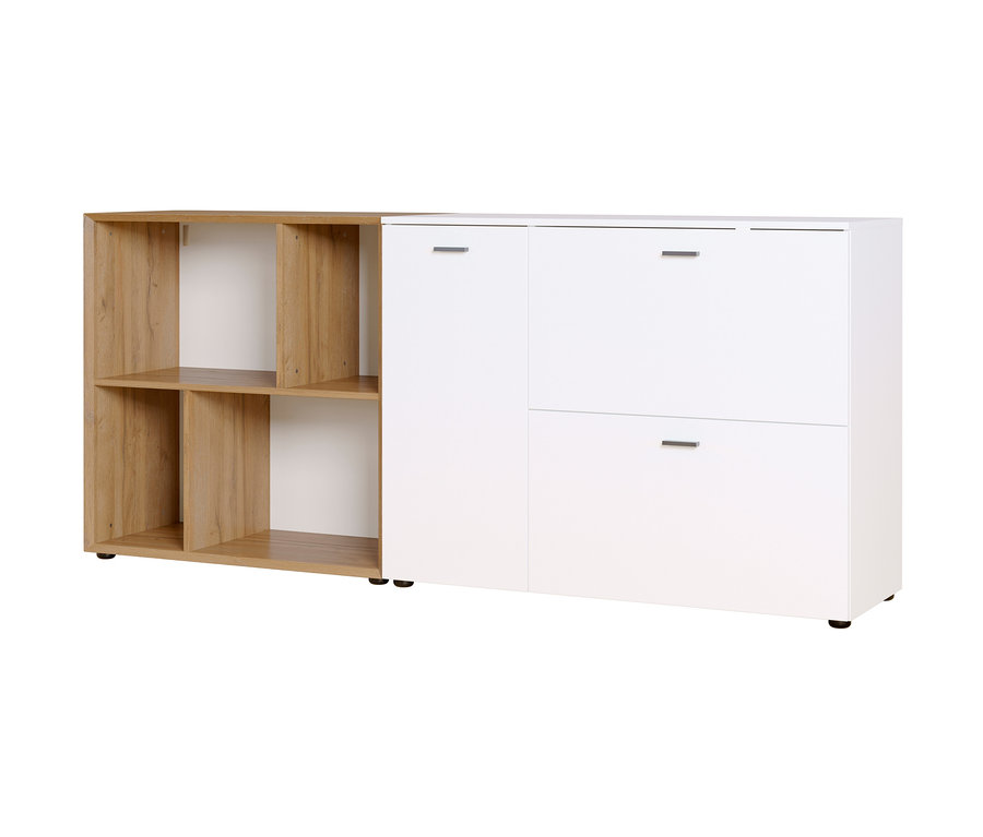 Germania-Sideboard »Coruna«, Eiche-weiß.