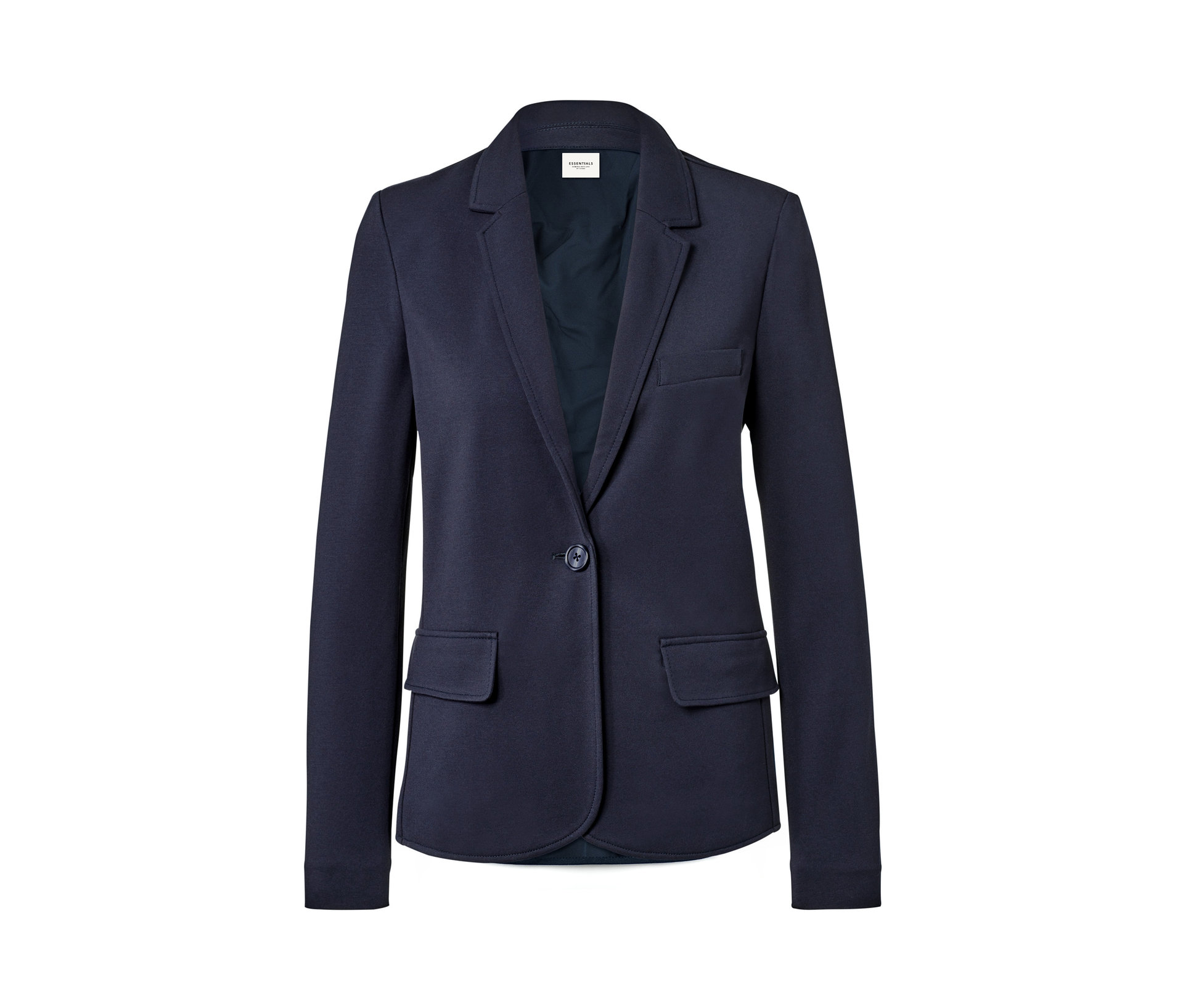 Jerseyblazer - Damen - Gr. 48 - dunkelblau - dunkelblau