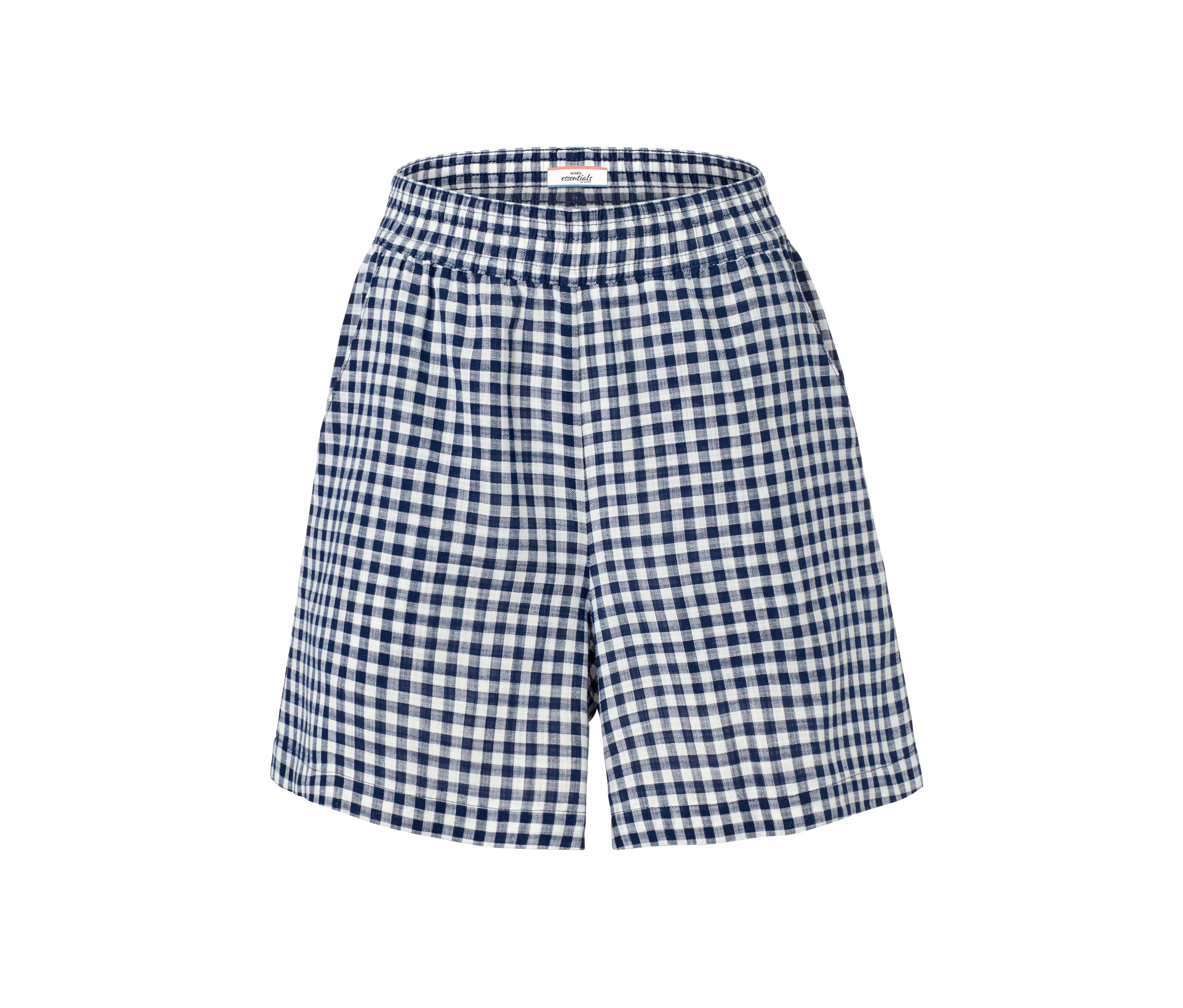 Charm,Damen günstig Kaufen-Tchibo - Karierte Webshorts - Damen - Gr. 44 - dunkelblau/kariert. Tchibo - Karierte Webshorts - Damen - Gr. 44 - dunkelblau/kariert <![CDATA[Karierte Webshorts Farbe: Dunkelblau-weißes Vichy-Karo Material: 100% Baumwolle (aus ökologischem Anbau) Maße: In