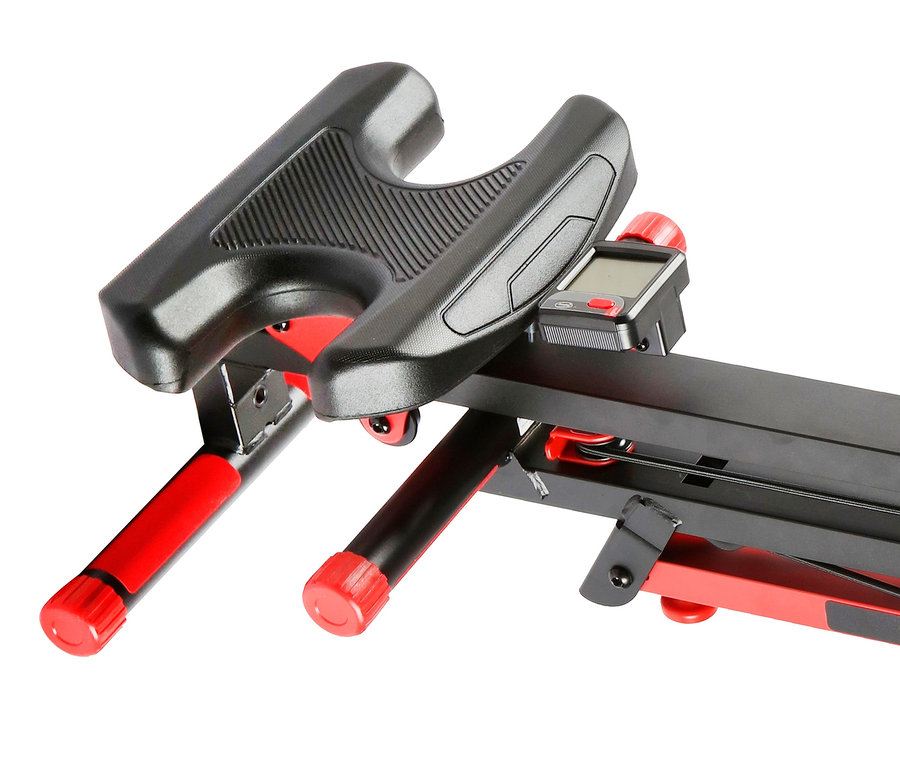 Detailansicht des Body Coach 3-in-1-Fitnessgeräts »AB'N ROWER«.