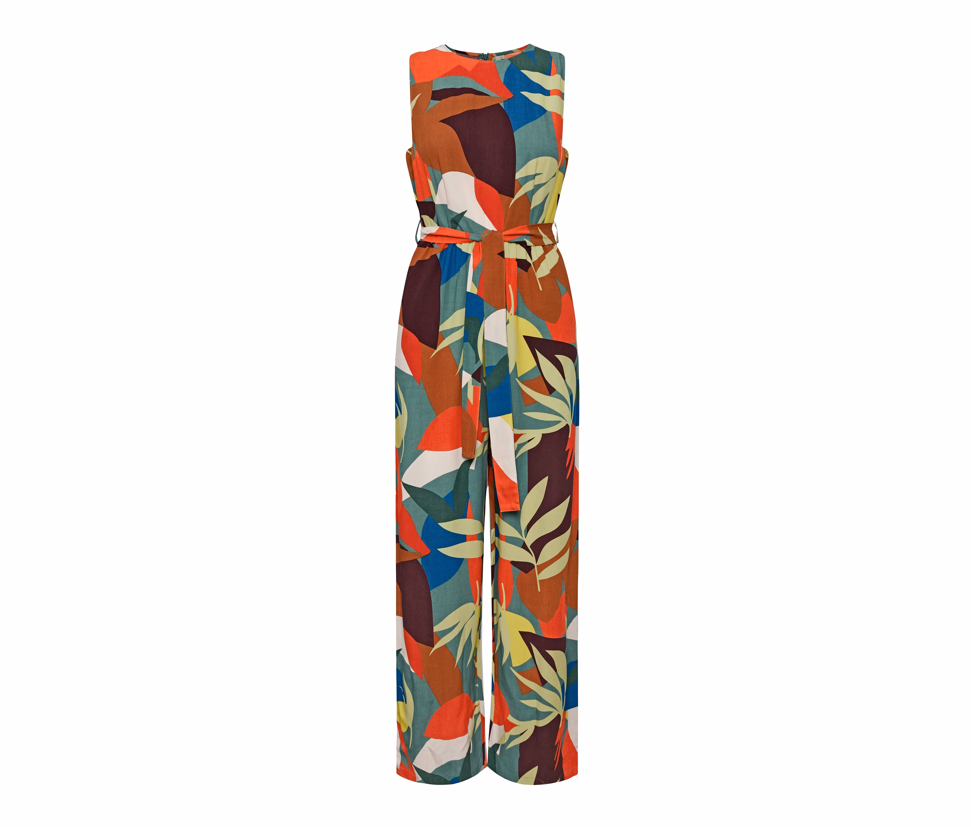 Vakuumbeutel,100 günstig Kaufen-Tchibo - Jumpsuit mit Gürtel - Damen - Gr. 36 - mehrfarbig. Tchibo - Jumpsuit mit Gürtel - Damen - Gr. 36 - mehrfarbig <![CDATA[Jumpsuit mit Gürtel Farbe: Mehrfarbiger Blattprint Material: 100% Viskose (LENZING™ ECOVERO™) Maße: Innenbeinlänge ca