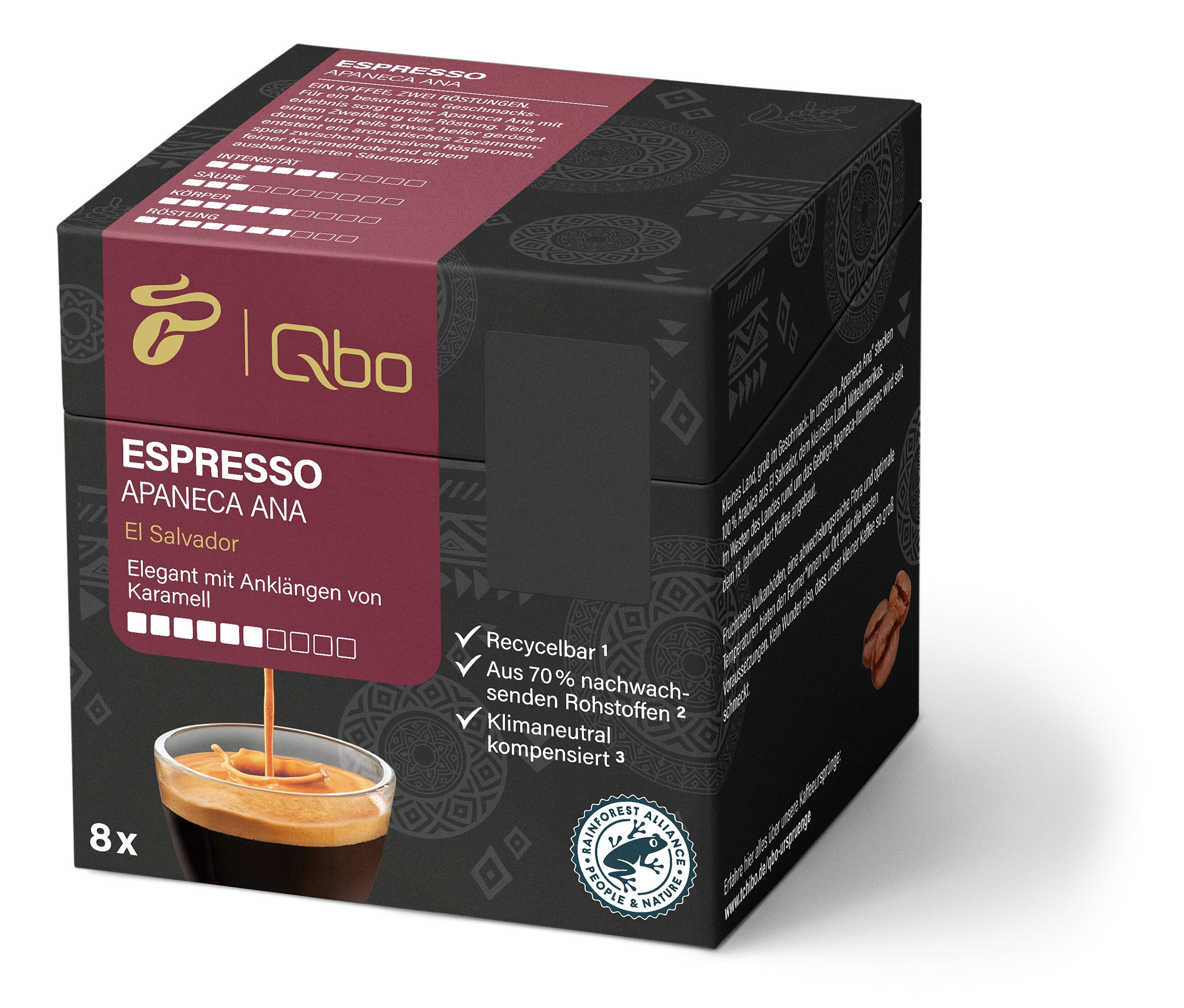 Qbo Espresso Apaneca ANA - 8 Kapseln - Intensität: 6/10. Qbo Espresso Apaneca ANA - 8 Kapseln - Intensität: 6/10 <![CDATA[Qbo Espresso APANECA ANA - 8 Kapseln Aufbewahrungshinweise: Unter Schutzatmosphäre verpackt., Trocken, dunkel und vor Wärme espresso günstig Kaufen-Qbo Espresso Apaneca ANA - 8 Kapseln - Intensität: 6/10. Qbo Espresso Apaneca ANA - 8 Kapseln - Intensität: 6/10 <![CDATA[Qbo Espresso APANECA ANA - 8 Kapseln Aufbewahrungshinweise: Unter Schutzatmosphäre verpackt., Trocken, dunkel und vor Wärme