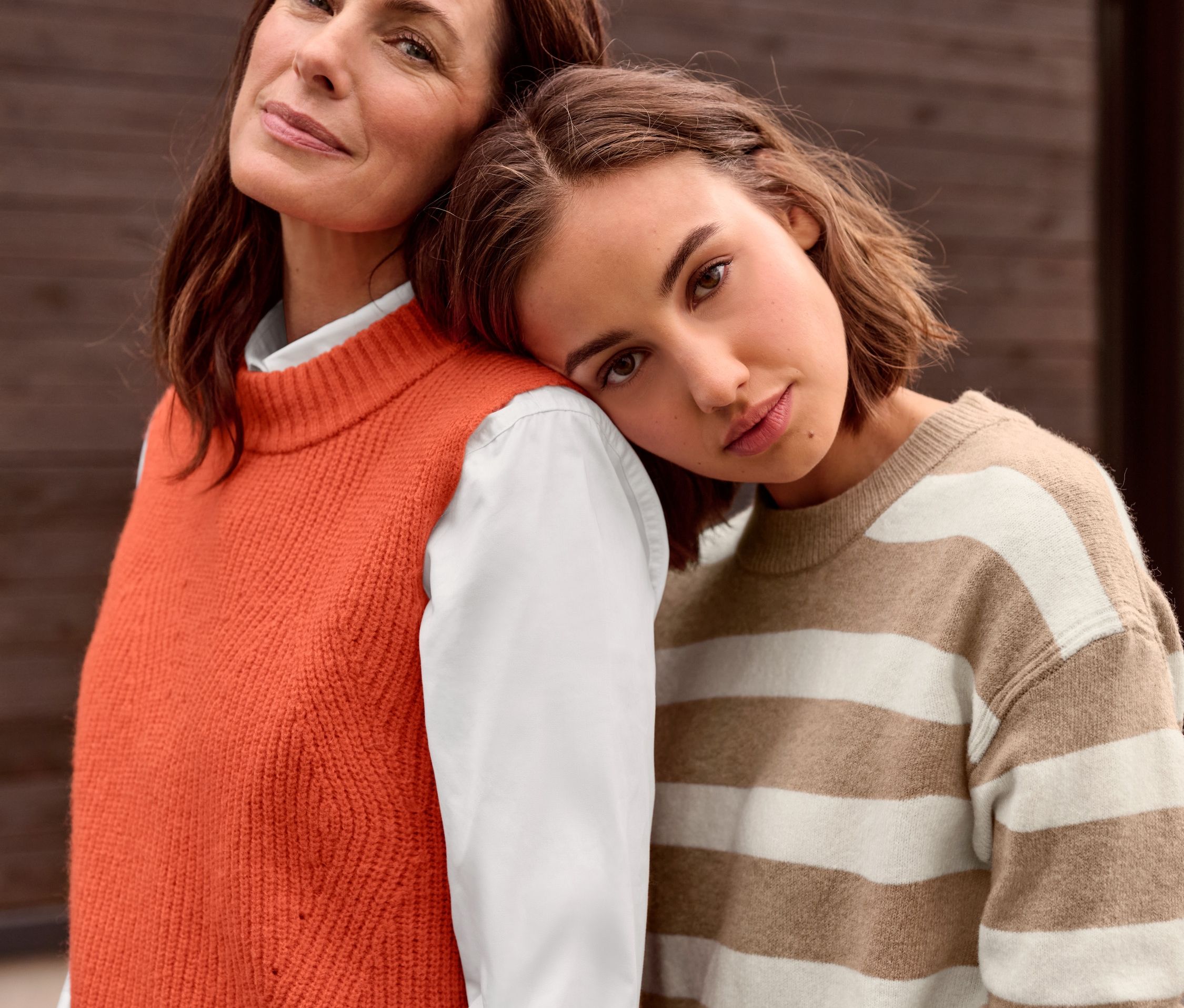 Thumbnail - Tchibo - Strick-Pullunder - Damen - Gr. M - orange