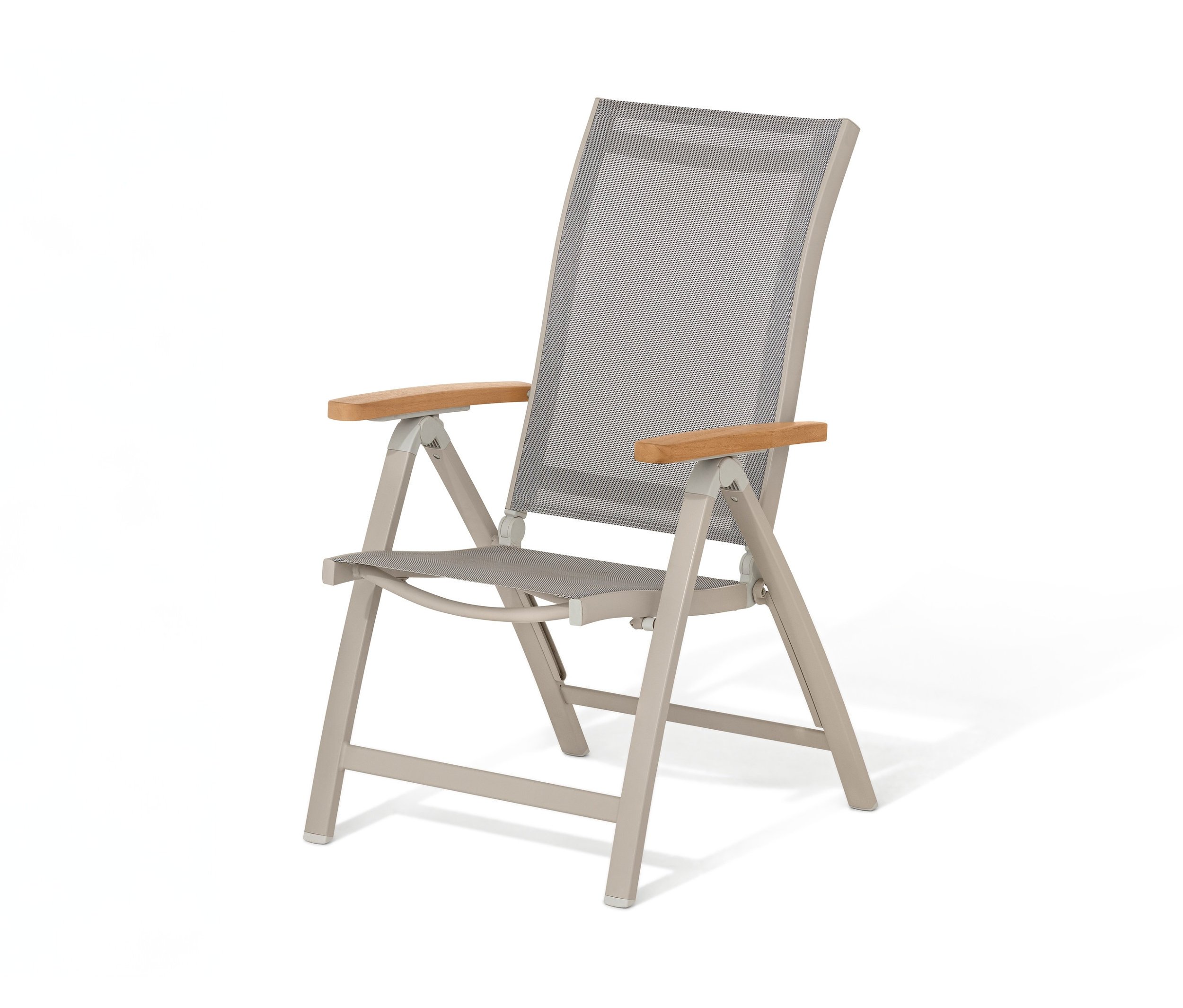 Tchibo - Hochlehner »Liska« mit verstellbarer Rückenlehne - 61,9x71,1x107,2cm - hellgrau -