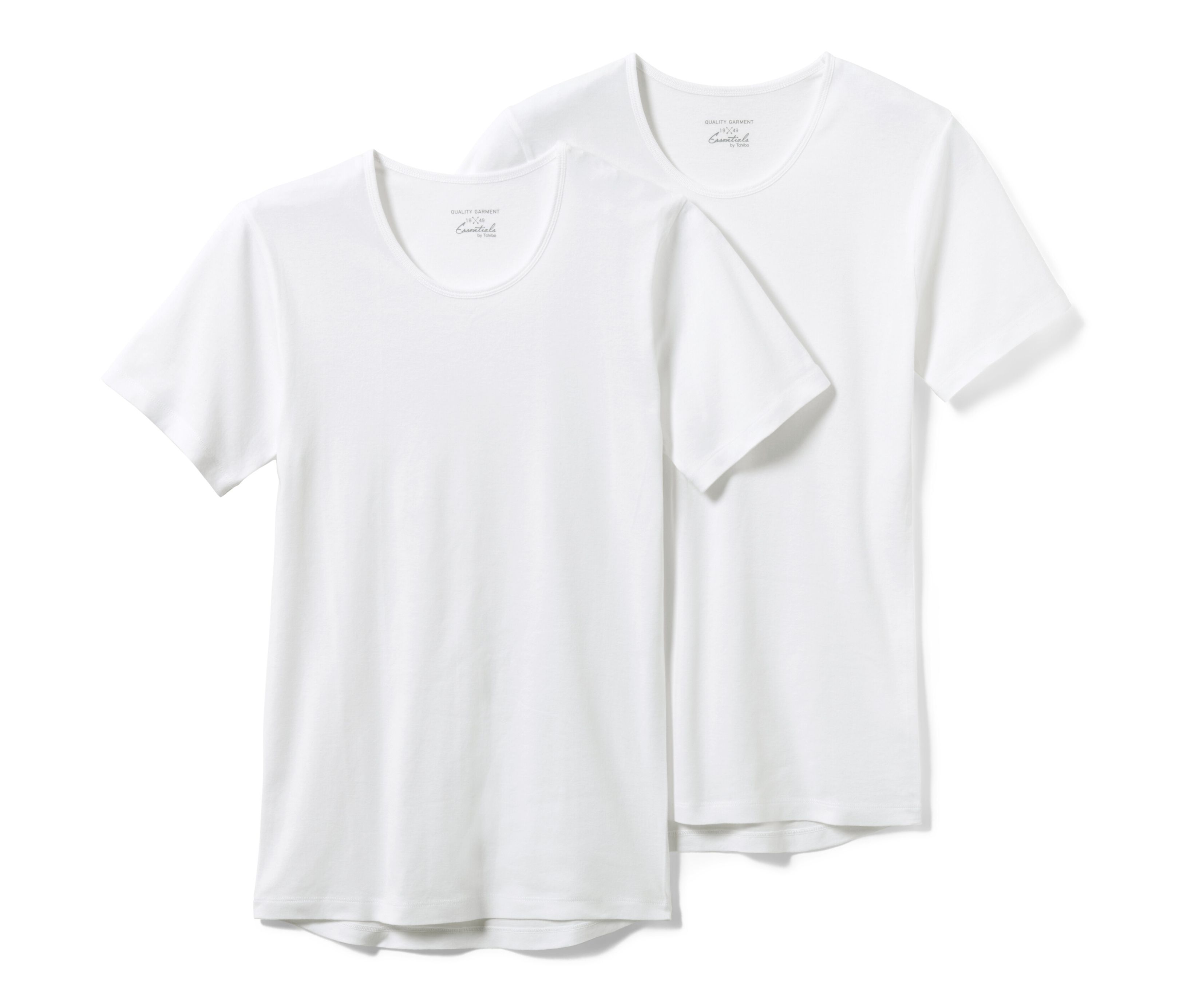 Tchibo - 2 Qualitäts-Feinripp-Unterhemden - Herren - Gr. Xxl/8 - weiß