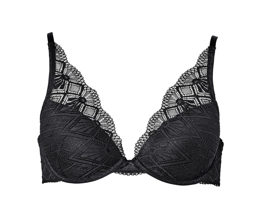 Schwarzer Schalen-BH.