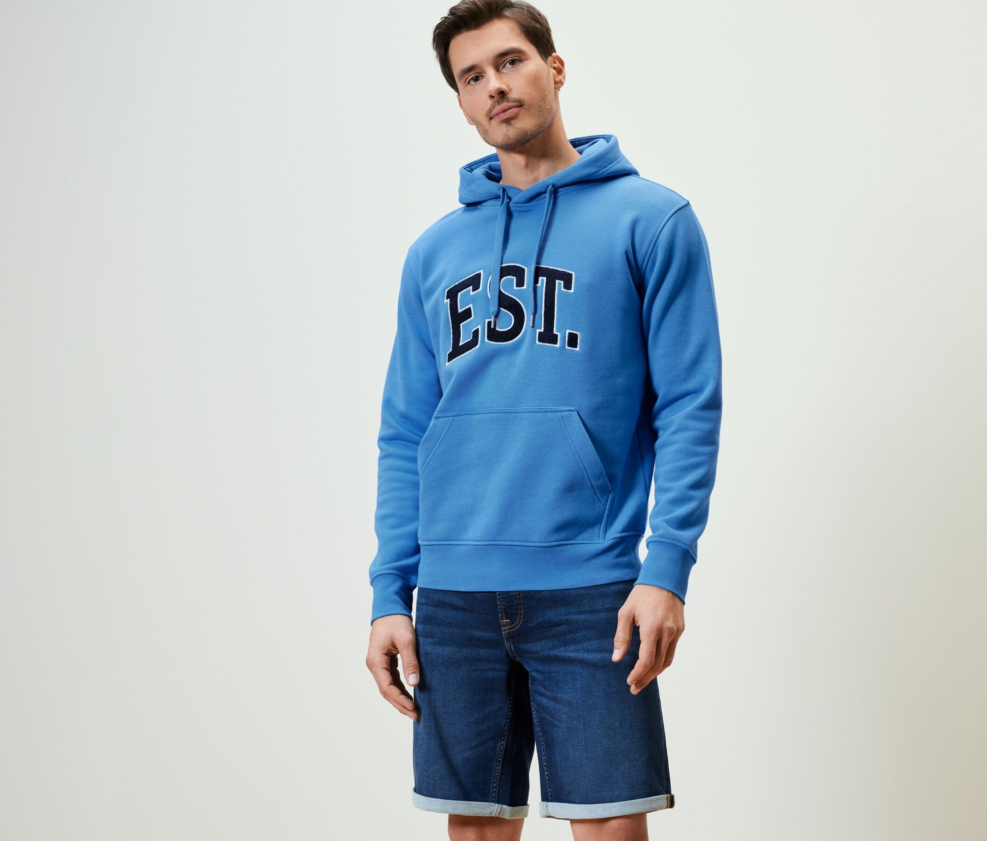 Thumbnail - Tchibo - Hoodie - Herren - Gr. XXL - schwarz/print