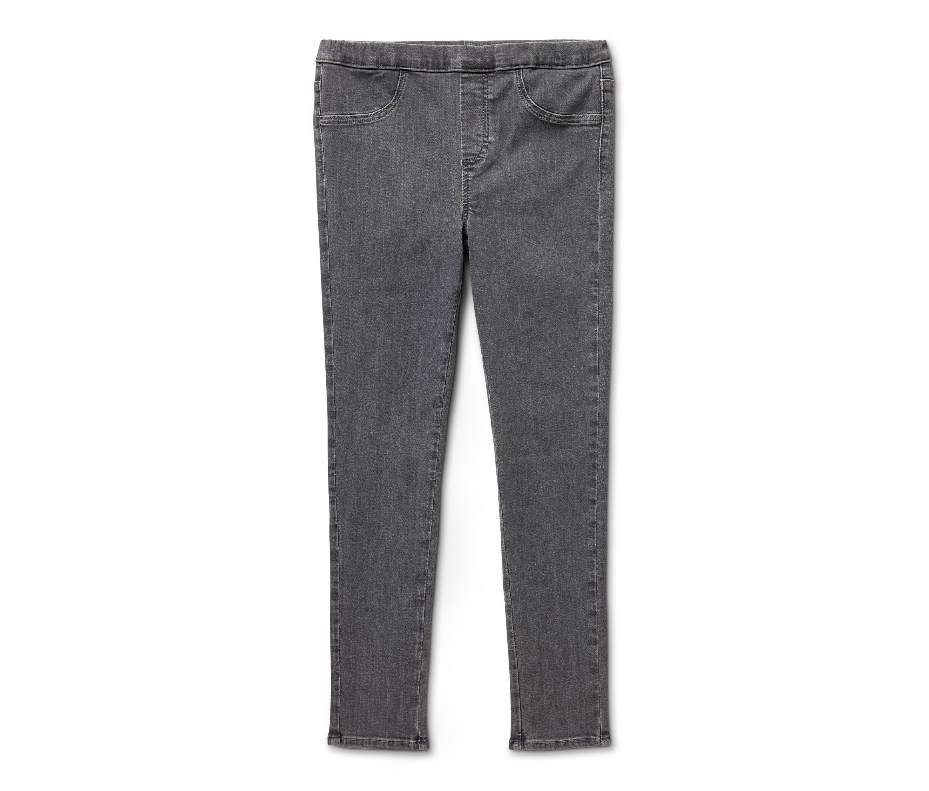 Tchibo - Kinder-Treggings – Fit »Jule« - Mädchen - Gr. 134/140 - hellgrau