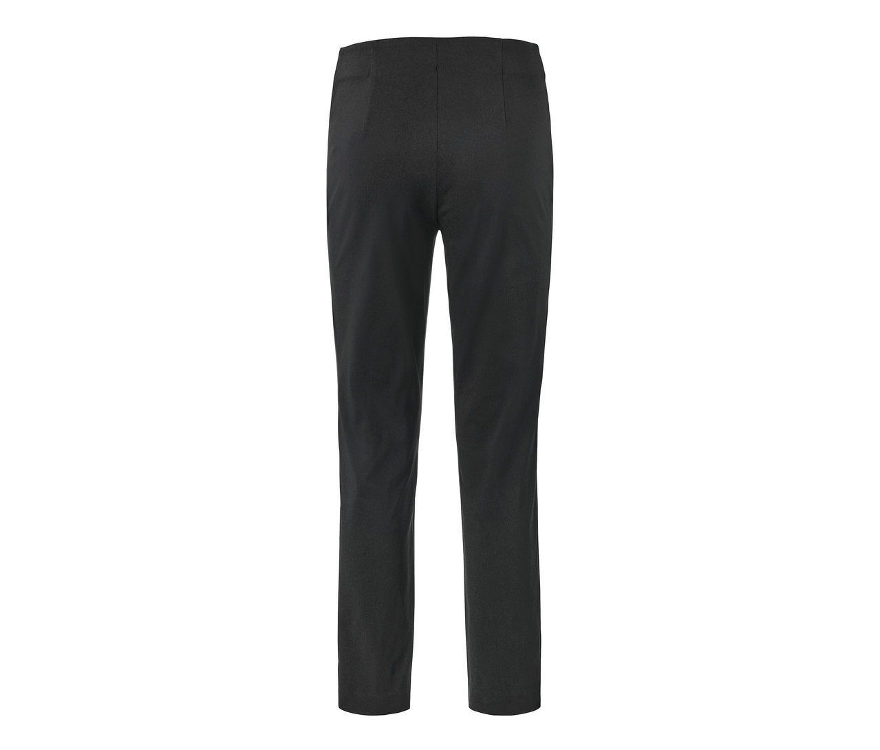Schwarze Stretchhose.