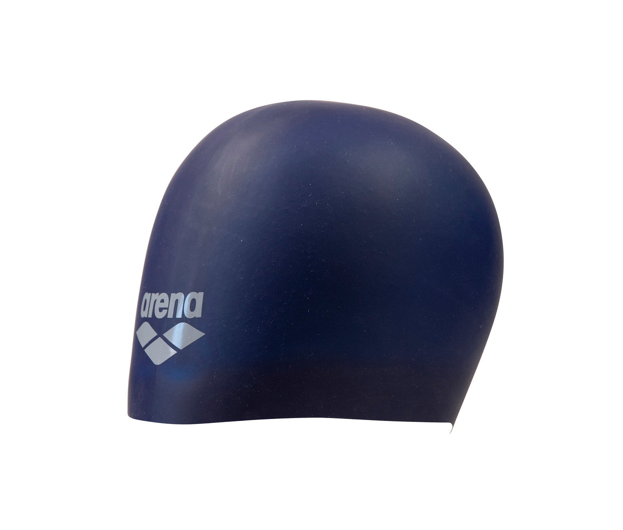 Dunkelblaue arena Unisex-Badekappe Long Hair mit Logo.
