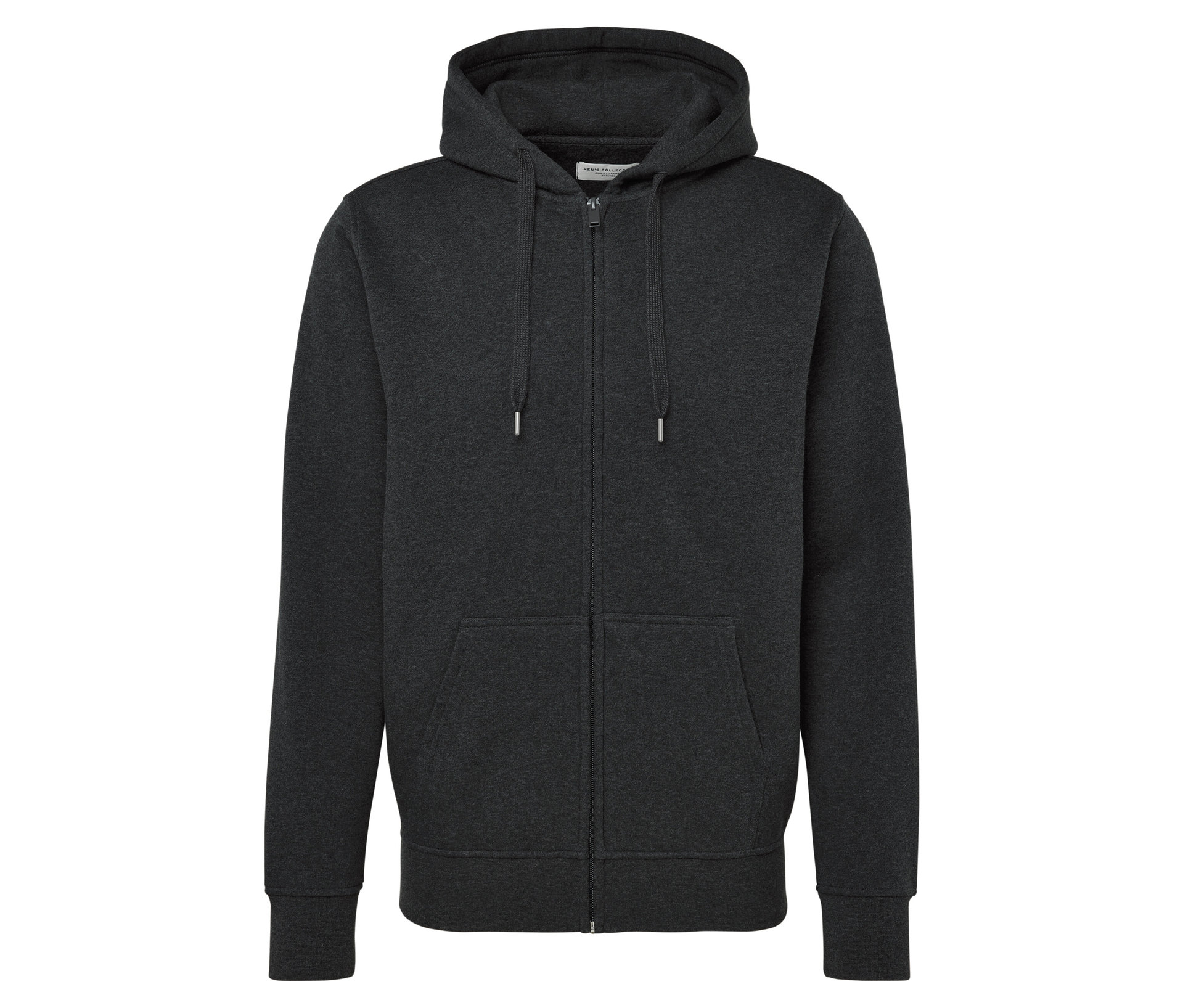 Kapuzenjacke - Herren - Gr. 4XL - anthrazit - anthrazit