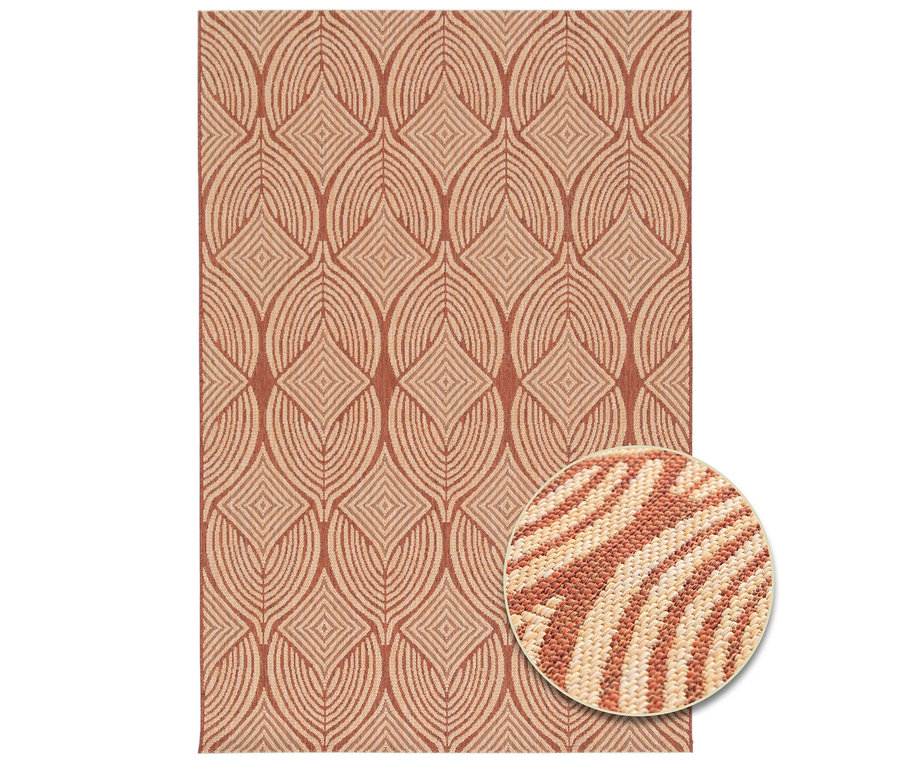 Teppich »Eldorado«, desert bloom mit geometrischem Muster.