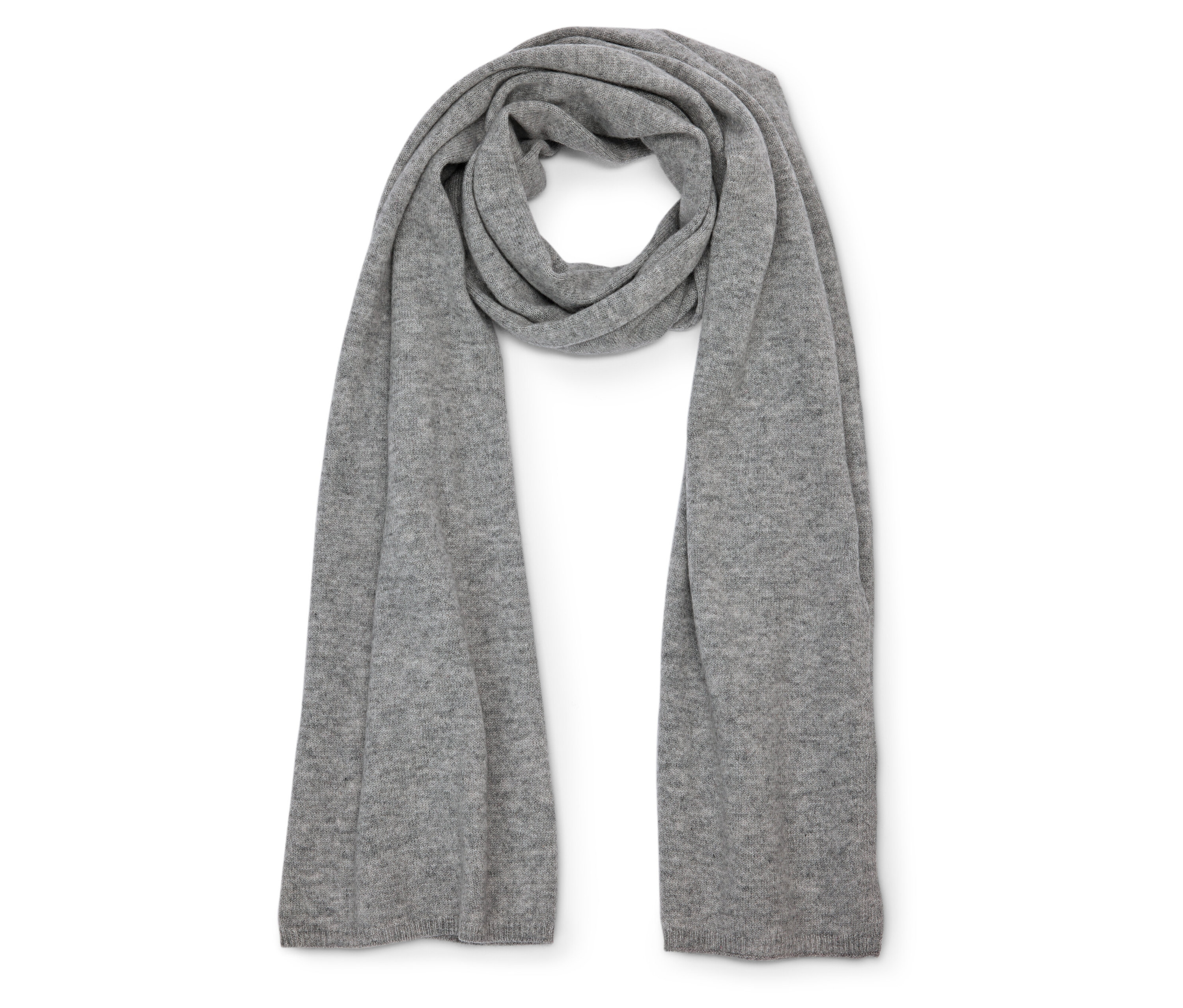 Tchibo - Cashmere-Strickschal - grau