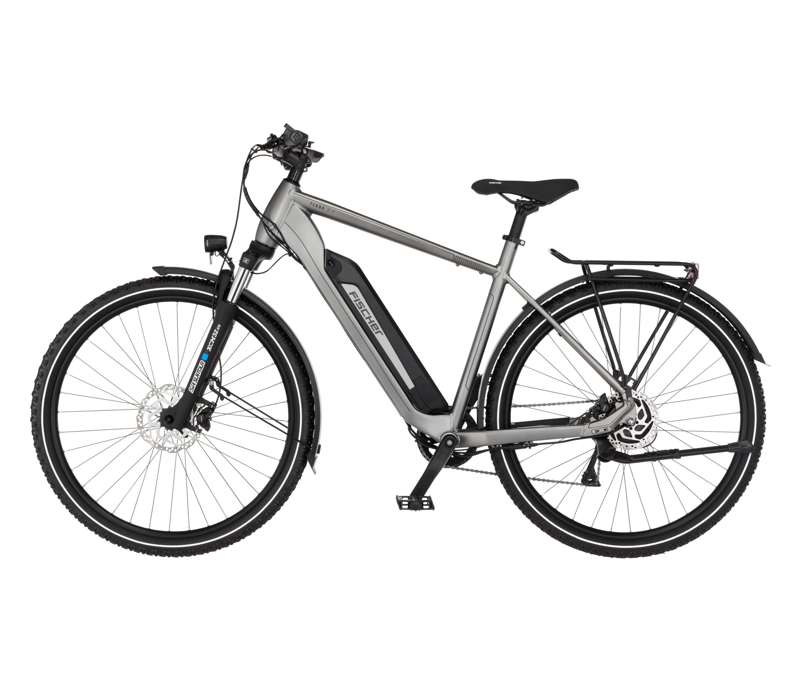 Tchibo - Fischer Trekking-E-Bike Terra 2.2 Active - Grau