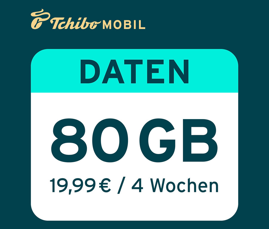 Datenoption 80 GB