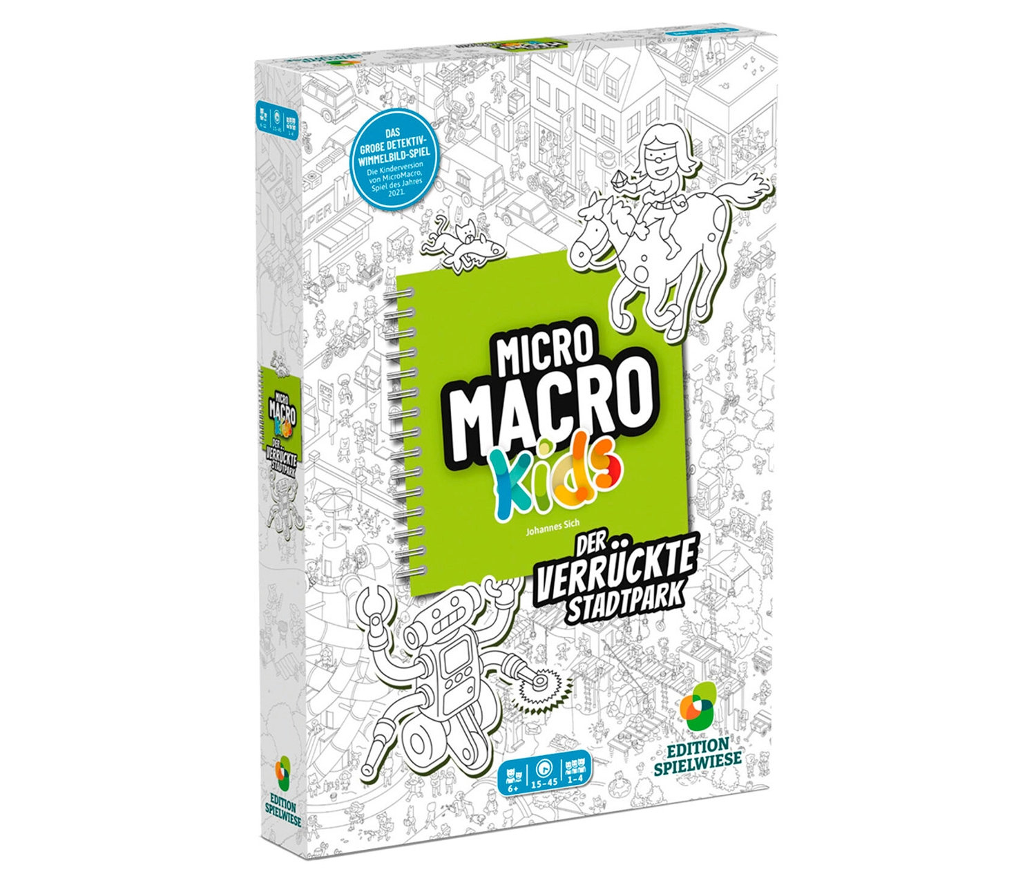 Tchibo - Spiel »MicroMacro Kids: Der verrückte Stadtpark« - Papier / Karton