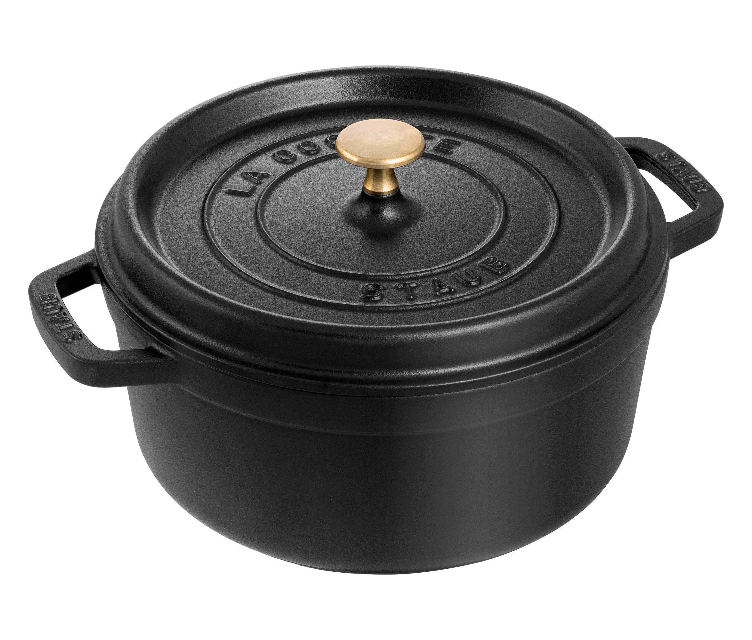 Staub »Cocotte 24« - schwarz - Metall