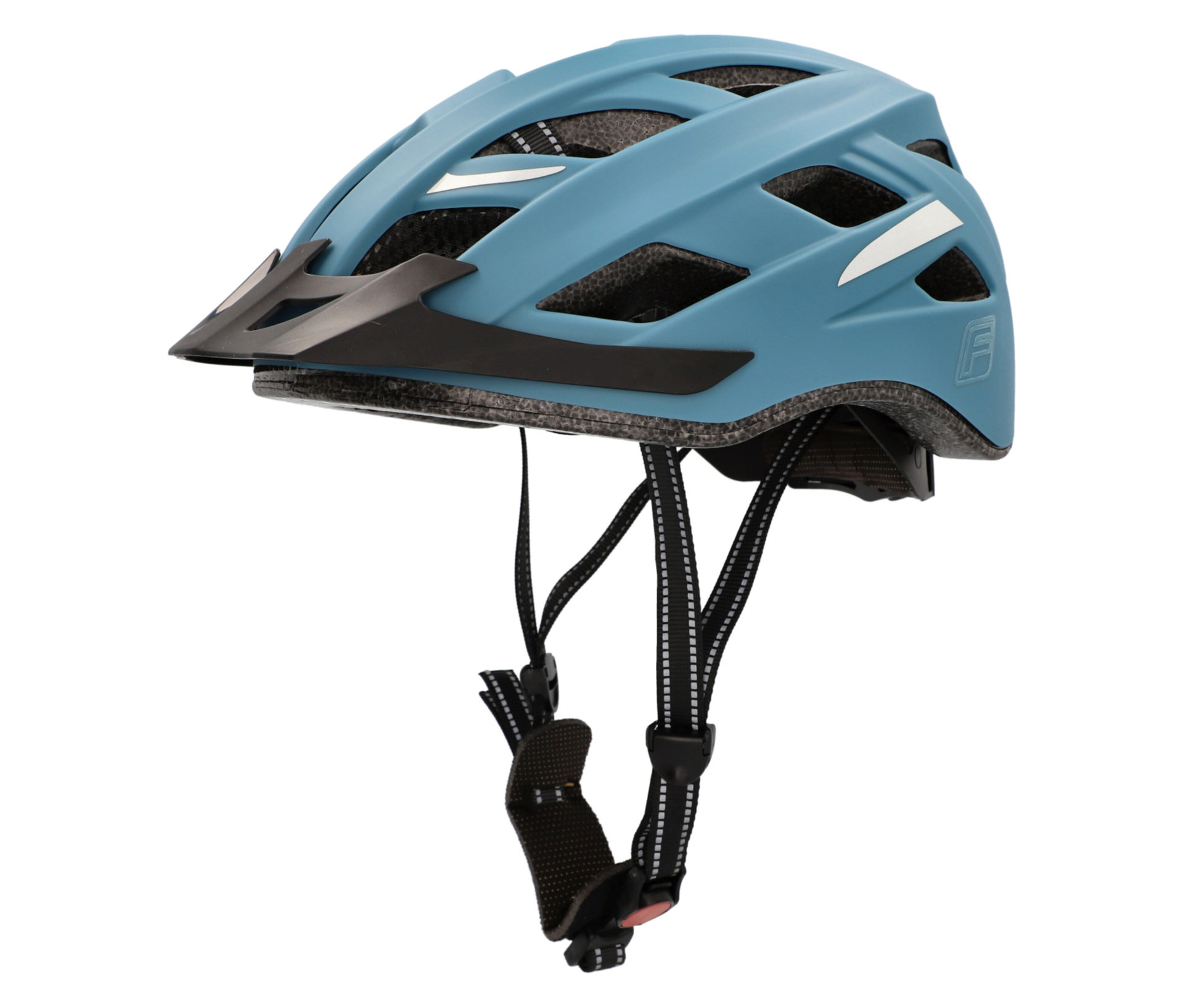 Fischer Fahrradhelm Urban Plus Chicago - blau - blau