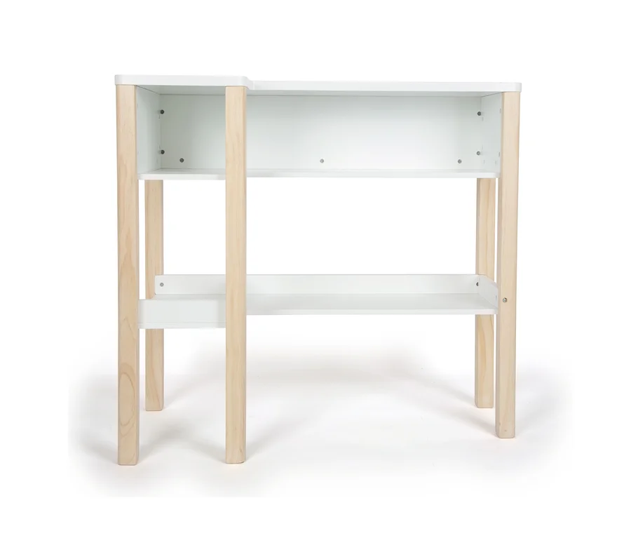 Leerer, weisser small foot Kaufladen kompakt »fresh« mit Holzbeinen.