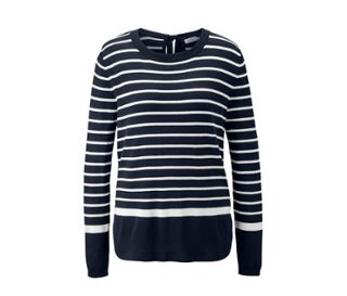 Navy Blau/Weiß
