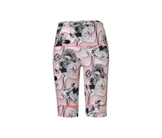 Rosé mit Blumen-Alloverprint