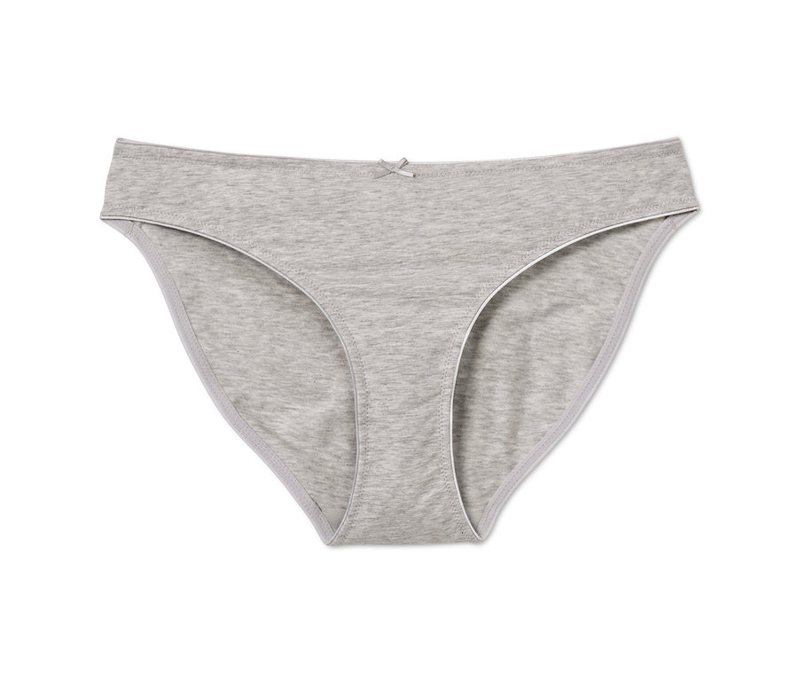 Ein grauer Slip, 1 Stk. von 5 Slips