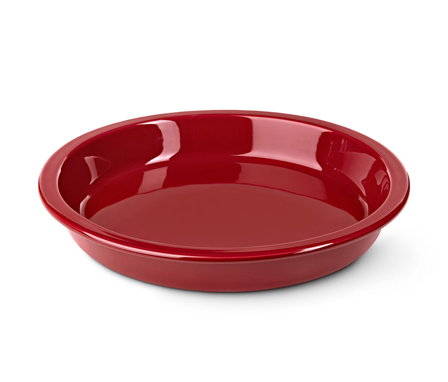Rote Tarteform.