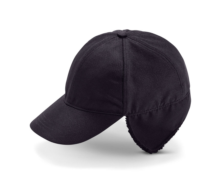 Dunkelblaue Funktionscap.