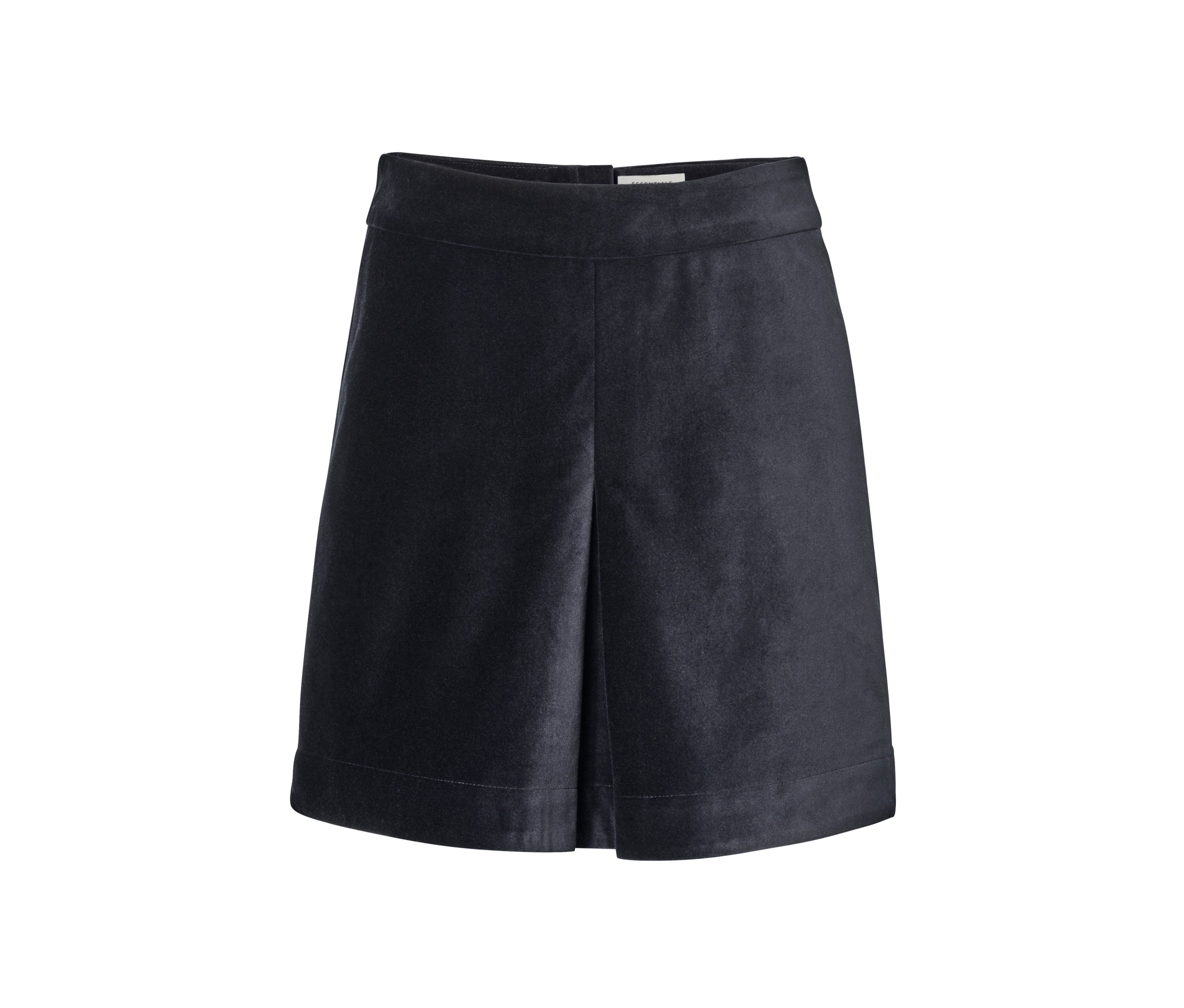 Thumbnail - Tchibo - Kurzer Samtrock - Damen - Gr. 38 - schwarz