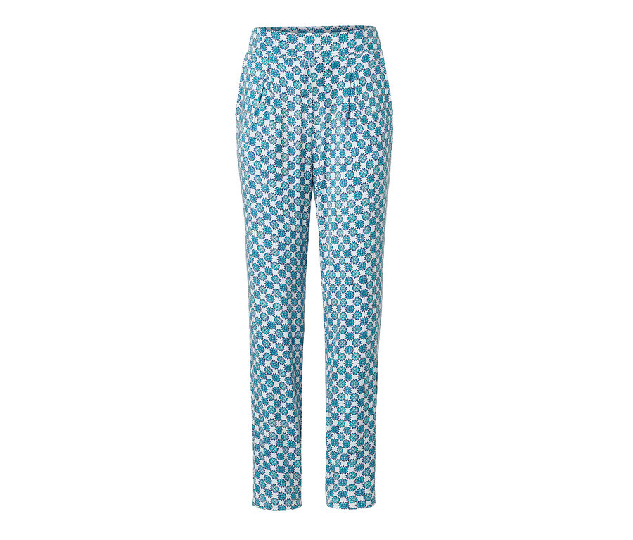 Eine Jerseyhose mit Alloverprint.