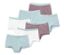 7 Kinder-Pantys, weiß/mauve/hellblau - weiß/mauve/hellblau