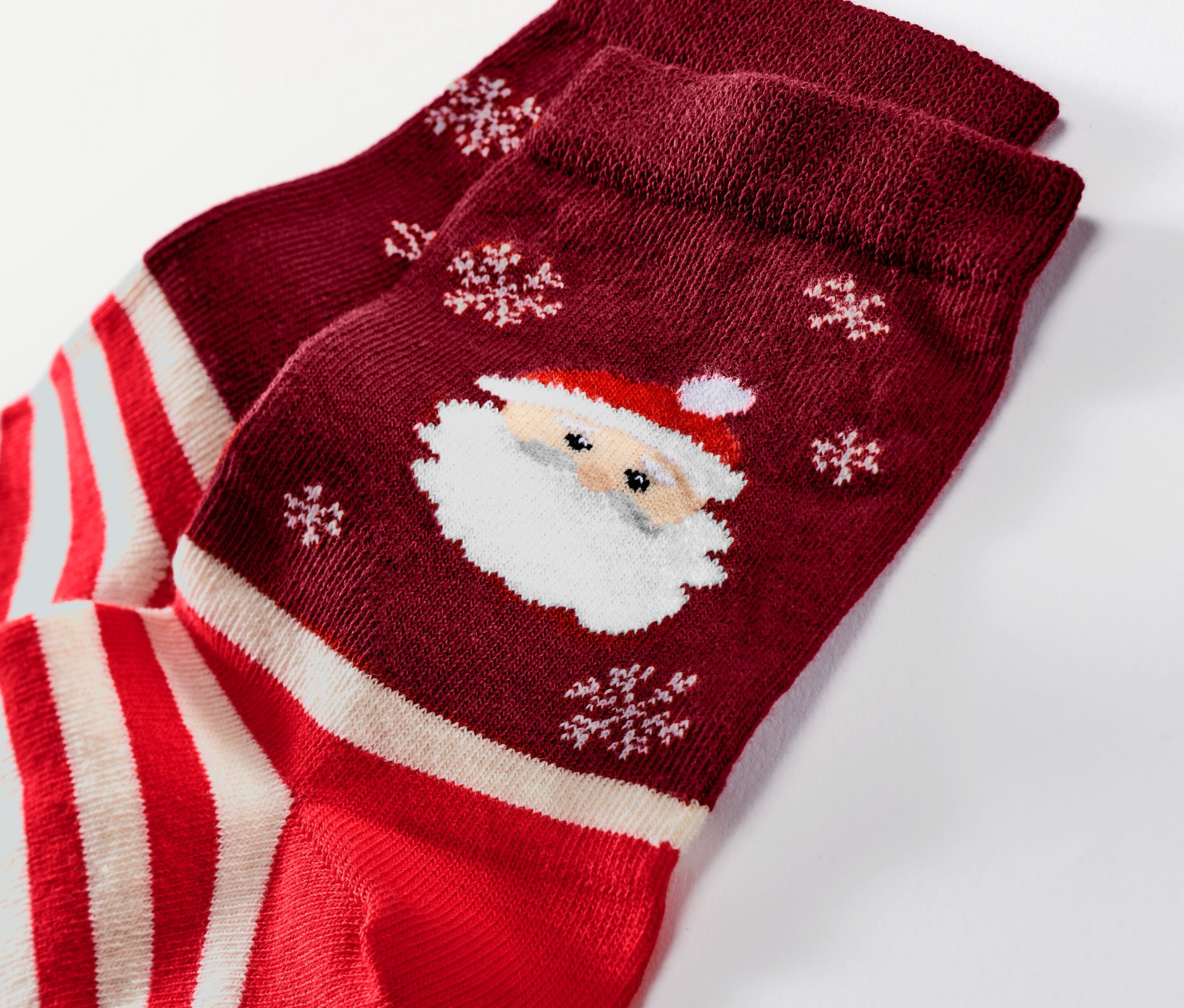 Thumbnail - Tchibo - 1 Paar Weihnachtssocken - Herren - Gr. 35-38 - creme