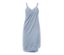 Helles blaues Handtuch-Kleid.