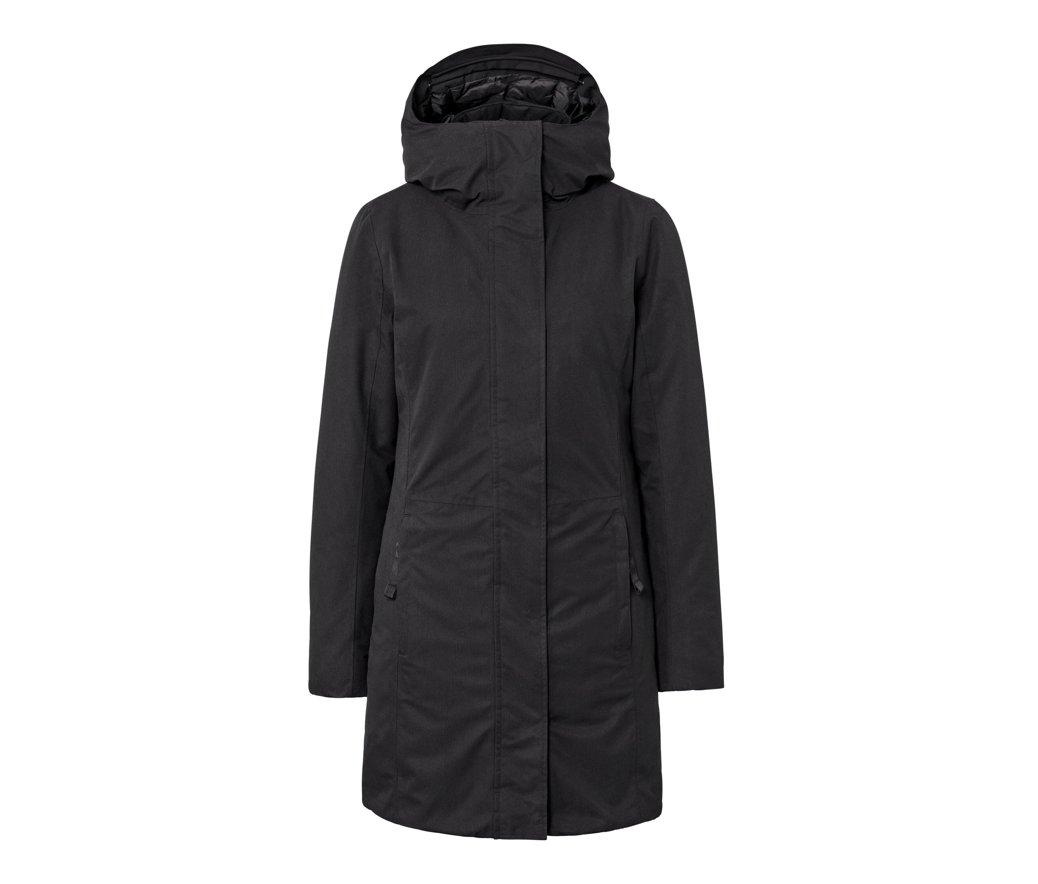 Tchibo - Da. Thermo-Mantel - Damen - Gr. 36 - schwarz