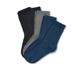 2x schwarz, 2x dunkelblau, 1x grau meliert