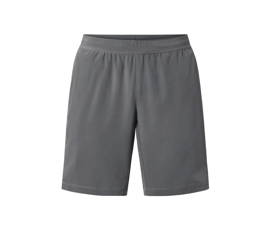 Graue Sportshorts.