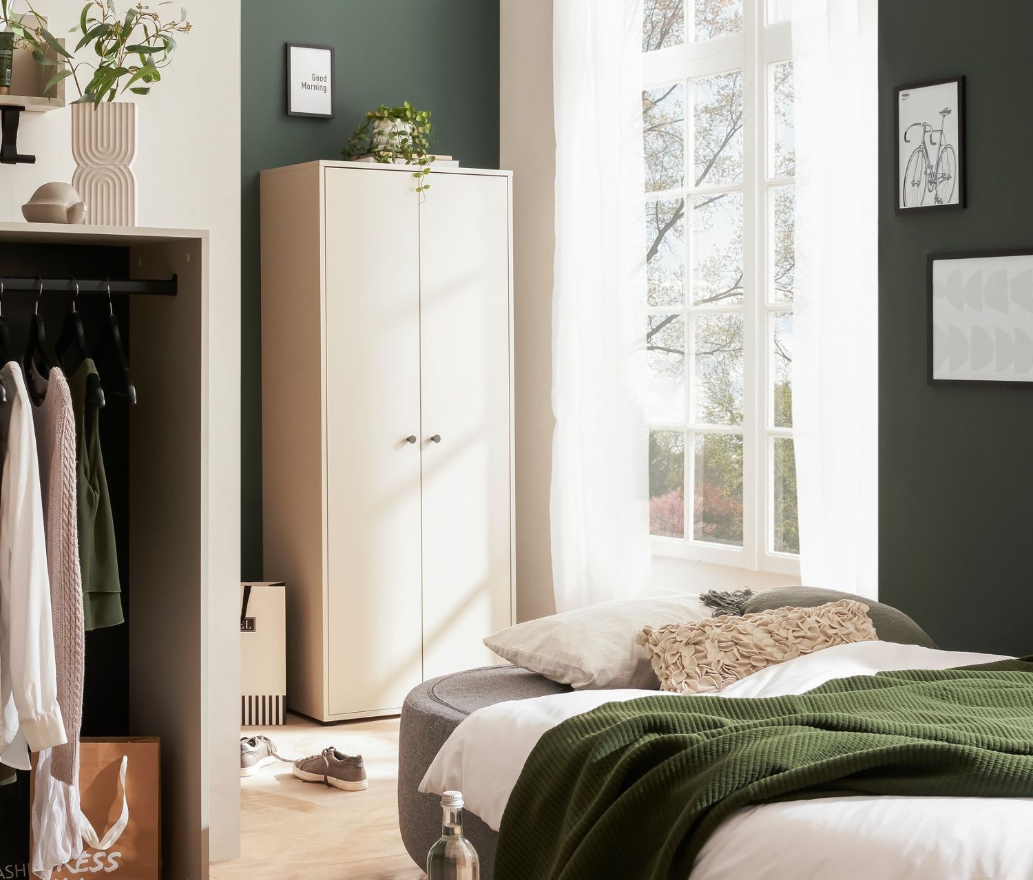 Thumbnail - Tchibo - Hochschrank »Lovund« - 65x41x163,5cm - schwarz - Holz / Metall / Kunststoff